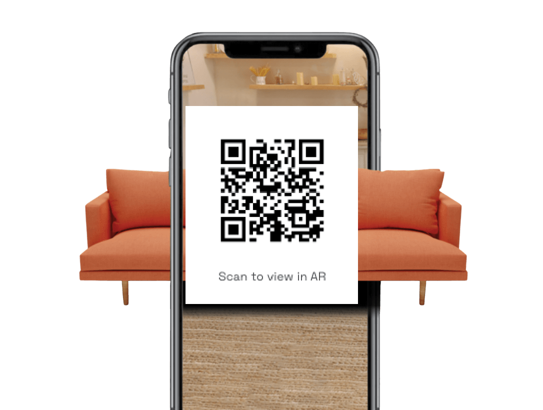 Lunaar Vision 3D AR Ürün Deneme Örneği - Modern Mobilya QR Kod ile Sanal Deneme ve Artırılmış Gerçeklik Entegrasyonu