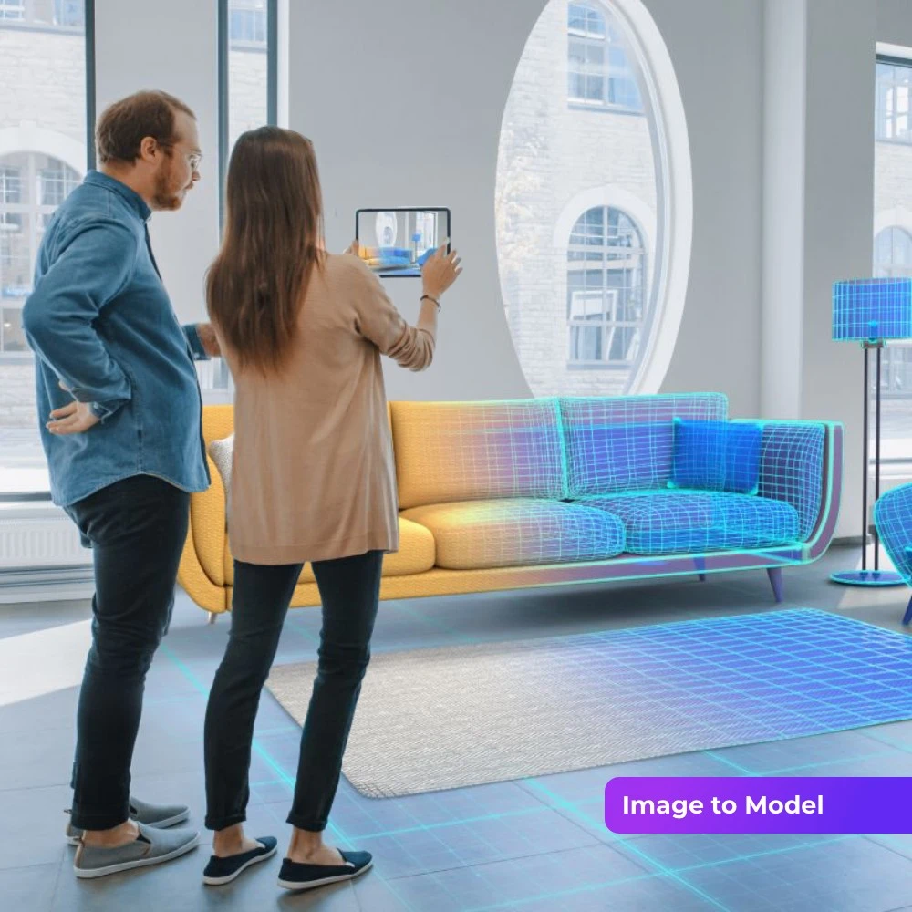 Lunaar Vision Video to Model AI - Video Çekiminden 3D Model ve AR Deneyimi Oluşturma